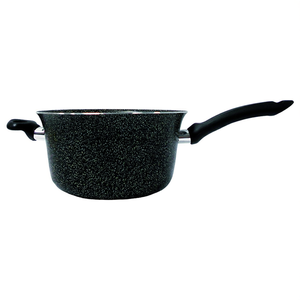 Paiolo (24cm) Alluminio antiaderente manico sintetico BIG STONE Nero 510241 - Product Image 3