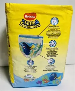 Ventes en gros de couches-culottes de bain jetables Huggies Little Swimmers pour bébés, protection imperméable pour la piscine et la plage - Product Image 5