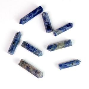 Vente en gros de porte-crayons en pierres précieuses polies faites à la main de qualité supérieure, sodalite, propriétés métaphysiques, objets de collection d'art, Khambhat MUNTAHA - Product Image 2