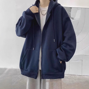 Pull pour hommes printemps et automne modèles Cardigan à capuche veste rembourrée ample hauts décontractés vêtements de sport d'hiver pour hommes livraison DDP - Product Image 1