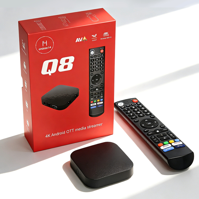 2026 Q8 Andusb HUB TV Box FREE 4k Quad Core Mini Tv Box S 4k Tv Box Android 14.0 4k 2026 Dual Wifi Btv B11 4k Original Support