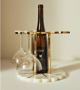 Top-selling rustic iron <b>bottle</b> stand with traditional work and vintage charm for elegant bar counter <b>storage</b> - Product Image 6