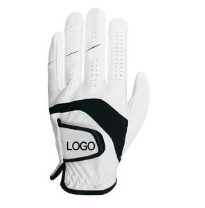 OEM/ODM Service High Quality Durable Polyester Customized Logo Sheepskin <b>Golf</b> <b>Gloves</b> for Men <b>Women</b> Kids with Adjustable Closure - Product Image 6