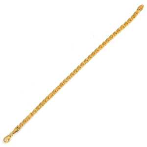 925 Sterling <b>Silver</b> Sequined Chain <b>Bracelet</b> with Princess Cut Diamond Pearl Rhodium Plated Rose Gold Vintage Religious <b>Bangles</b> - Product Image 2
