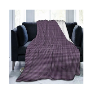 Purple Recycled Jacquard Weave 60x80in <b>Throw</b> ISO 9001 India Suitable For Buyers Seeking Eco Stylish Long Wearing Home Furnishing - Product Image 1