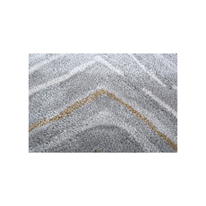 Genesis Beige & <b>Brown</b> Hand Tufted <b>Wool</b> & Viscose Rug Chevron Pattern for Home Use-Taq-4318 - Product Image 3