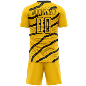Maillots de football personnalisés par sublimation - Personnalisation complète, couleur unie, logo personnalisé, design unisexe, 100% polyester, impression par transfert thermique - Product Image 3
