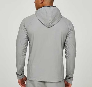 Conjunto Deportivo Informal Unisex de Alta Calidad, Transpirable, de Nailon Regular, con Cierre de Cremallera, Color Sólido, Resistente al Viento, para Otoño - Product Image 2