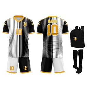 Conjuntos de Uniformes de Fútbol Personalizados, Camisetas de Fútbol Transpirables y Elásticas de Manga Corta, Jersey de Fútbol para Hombre - Product Image 5