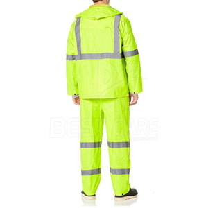 Mode OEM prix de gros hommes costume de travail couleur unie imprimé personnalisé logo hommes costumes de travail - Product Image 2