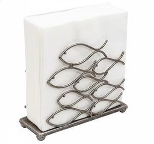 Porte-serviettes en métal doré de forme optimale pour la décoration de table à la maison et au restaurant - Product Image 3