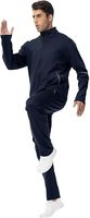 Conjunto Deportivo de Fútbol para Hombre de Buena Calidad, Corte Regular, Transpirable, de Secado Rápido, Estampado, con Logotipo Personalizado, para Entrenamiento de Otoño