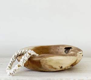 Tazón de masa de madera para decoración Tazón de masa de madera para hacer pan Tazón de masa duradero moderno para panadería usada - Product Image 1