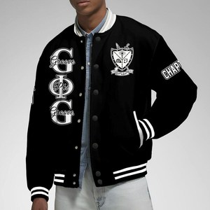 Custom Unisex Varsity <b>Jacket</b> Chenille Embroidery Patch Vintage <b>Retro</b> Baseball Cropped Varsity <b>Jacket</b> for Man Outdoor <b>Jacket</b> - Product Image 4