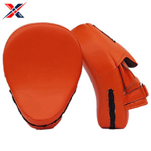 Mitaines de boxe en cuir orange de qualité supérieure Highland ensembles confortables et bons de vente nouveau style - Product Image 6