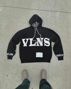 Sudadera con capucha de gran tamaño unisex personalizada parche bordado serigrafiado Logotipo de peso pesado grueso forro polar recortado cremallera 100% algodón hombres sudaderas con capucha - Product Image 4