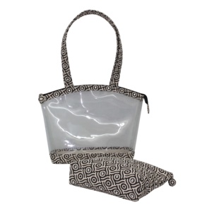 Rõ Ràng PVC Xem Thông Qua Túi Với Zip Đóng Cửa Du Lịch Có Thể Tháo Rời Pouch Độc Quyền In Mỹ Phẩm Tote Túi Cho Quà Tặng Và Khuyến Mãi - Product Image 5