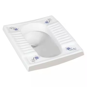 Chine Fournisseurs Fourniture Céramique Moderne Squat Casseroles Salle De Bains Sanitaire Céramique Squat Pan WC Toilette - Product Image 6