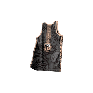 NO 1 MEILLEURE VENTE Personnalisable Motif TRIBAL Basketball Jersey pour Hommes Plus Size Respirant Uniformes Conception pour Adultes VENTE CHAUDE - Product Image 6