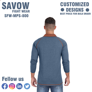 เสื้อเชิ้ตผู้ชายลำลองแบบสั่งทำพิเศษ คุณภาพสูง ผ้าถักไม่หด 100% ผ้าฝ้าย ระบายอากาศดี ลายพิมพ์เทคนิคพิเศษ - Product Image 2