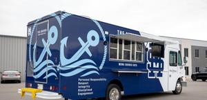 Original Stainless Steel Mobile Food Truck For Street Food And Fast Food Catering Services Available For Sale - Product Image 3