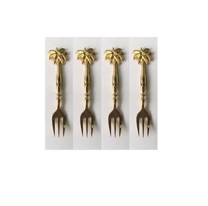 Horquilla de latón macizo de diseño Simple, nuevo diseño, aspecto moderno, vajilla de latón, la mejor calidad, precio bajo - Product Image 4