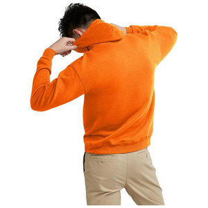 Sweats à capuche unisexes surdimensionnés streetwear respirants chauds en molleton de coton mélangé mode d'hiver fournisseur OEM ODM - Product Image 2