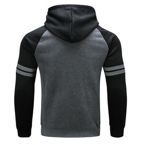 Venta al por mayor Liso Sudaderas con capucha Sudadera Personalizada 100% Algodón Fleece Regular Fit Unisex Sudadera Pareja Sudaderas - Product Image 6