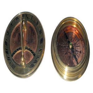 Nueva Brújula de latón portátil de alta calidad, aspecto Vintage de lujo, artículo de decoración para el hogar, diseño antiguo hecho a mano, producto estándar superior - Product Image 5