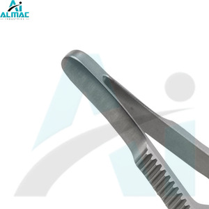 ALMAC-Pince pour Bulldog à action croisée en acier inoxydable quantité minimale de commande basse pour le serrage sûr des vaisseaux dans les hôpitaux et les environnements cliniques - Product Image 6