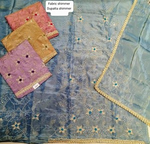 Costumes de fête indiens brodés à la main sans couture de créateur moderne beau style traditionnel pour hommes et femmes - Product Image 1