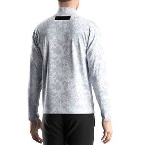 Veste d'hiver pour homme à col montant, sublimation, demi-zip, haute qualité, respirante, séchage rapide, pour adultes - Grande Vente - Product Image 4