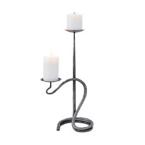 Meilleures ventes, design classique, chandelier de sol circulaire en fer, porte-bougie pour mariages, Noël, taille, forme et couleur personnalisées - Product Image 2