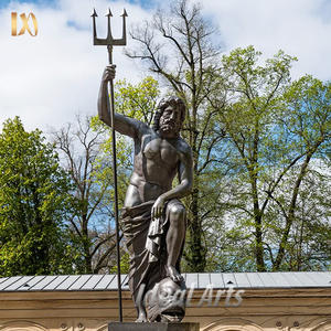 Estatua de serpiente de lucha libre de hombre de bronce grande escultura mitológica clásica para decoración de jardín y hogar - Product Image 3