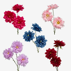 ดอกไม้ประดิษฐ์ทำจากผ้าไหมหรูหราสำหรับช่อดอกไม้งานแต่งงานงานอีสเตอร์/คริสต์มาส - Product Image 2