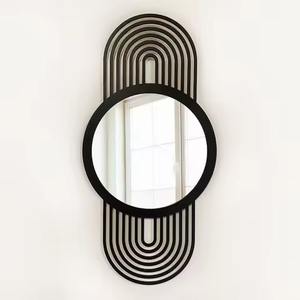 Premium Quality Metal <b>Frame</b> Wall <b>Mirror</b> Luxury Decorative <b>Mirror</b> for Bathroom Bedroom Living Room - Product Image 5