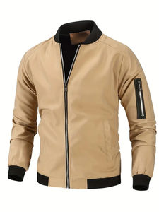 Blouson d'aviateur pour hommes de haute qualité avec le dernier design vente en ligne pas cher prix nouvel état veste en tissu pour hommes - Product Image 6