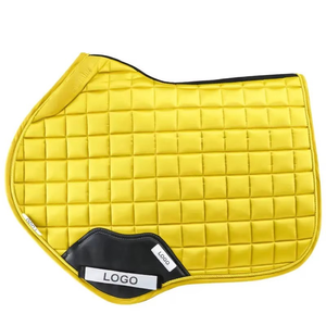 Selle de dressage équine en mousse confortable de qualité supérieure, couleurs vives, selle de saut pour cheval, coussin de selle durable en satin, personnalisation acceptée - Product Image 6
