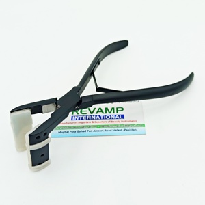 Professional High Quality <b>Tape</b> Hair Extension Pliers Flat Surface Stainless Steel for Commercial Use REVAMP INTERNATIONAL Brand - Product Image 6