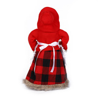 Vente en gros Mme Père Noël debout avec panier Figurine de Noël Figure Décoration 30cm/45cm/60cm Père Noël Poupée
