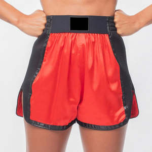 Short de boxe Muay Thai sublimé en gros Short de sport MMA de combat Jiu Jitsu Kimono Short d'art martial uni teint en couleur unie - Product Image 1