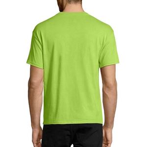 Camisetas de Cuello Redondo Transpirables en Colores Favoritos para Hombre, Corte Regular, Servicio OEM al por Mayor, Manga Corta, Material Personalizado - Product Image 6