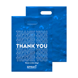 Sacs shopping réutilisables écologiques renforcés avec poignées découpées, prix usine, provenance Turquie - Product Image 1