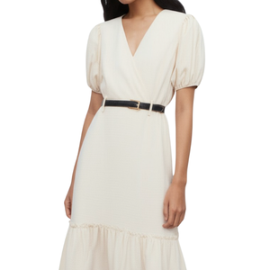 Vestido Premium OEM ODM Vietnam Line Estilo lavable sostenible Moda Ajuste personalizado Elegante Ropa más vendida - Product Image 1