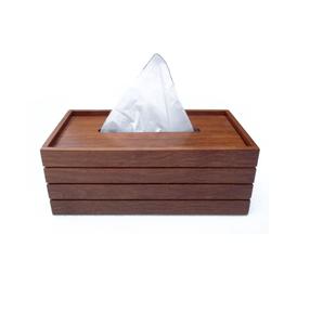 Dispensador de pañuelos de madera de diseño clásico hecho a mano, organizador de caja de almacenamiento de mesa para decoración del hogar y uso de oficina - Product Image 5