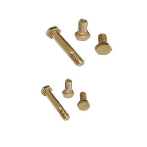Proveedor a granel de sujetadores de cabeza hexagonal de latón Pernos de cabeza hexagonal estándar Din - Product Image 1