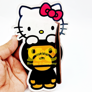 Tuiles à cils en acrylique, outil d'extension de cils, forme personnalisée papillon, écologique, logo personnalisé, boîte à cils en acrylique, vente en gros, tuiles Kitty - Product Image 3
