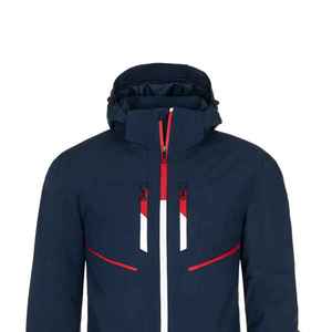 Anti-Shrink <b>Men's</b> Eco-Friendly Canvas Coated Reversible <b>Soft</b> <b>Shell</b> <b>Jacket</b> Stand Collar Front Logo Breathable Windproof Winter - Product Image 6