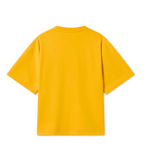 เสื้อยืดผ้าฝ้าย100% สำหรับผู้หญิงเสื้อยืดแขนครึ่งแขนระบายอากาศได้ดีผ้าคอตตอนเนื้อนุ่มออกแบบโลโก้ได้ตามต้องการ - Product Image 3