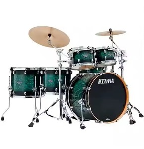 ชุดกลองแจ๊ส6ชิ้นสำหรับมืออาชีพ Star Classic นักแสดงมืออาชีพรุ่นใหม่พร้อมหัวไม้เบิร์ชและหนังแกะ